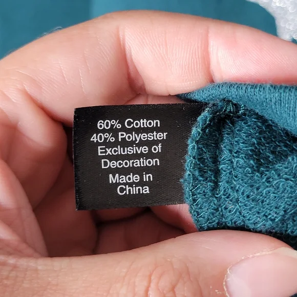 Lane Bryant Scattered Stars High-Low Graphic Sweatshirt Green/Silver PLUS 18/20 - Picture 13 of 15